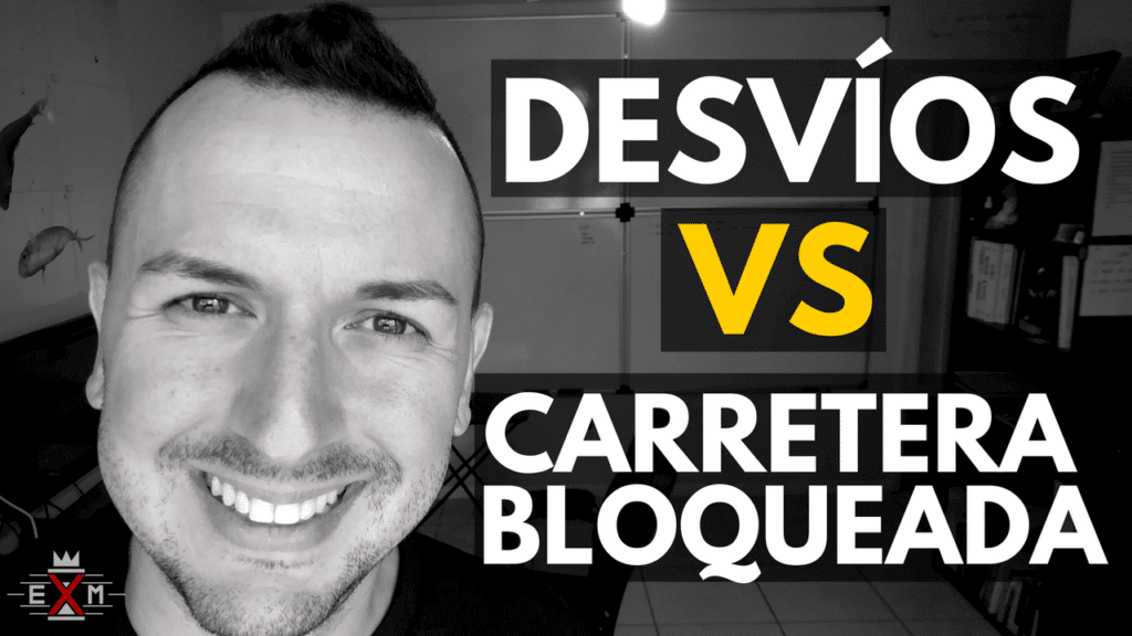 Método Para Resolver Problemas con Éxito Desvió vs Carretera bloqueada